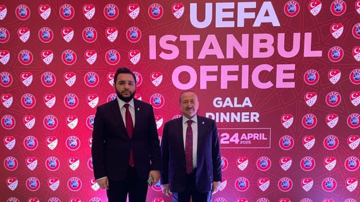 UEFA'nın açılışına Yılmaz ve Arıkan katıldı